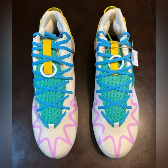 Adidas Freak 22 x The Simpsons Krusty Clown Football Cleats Size US 13.5 - Picture 7 of 15